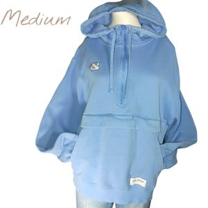 ʕ·ᴥ·ʔ Nike Campus North Carolina Half Zip Up Hoodie Sweater Medium